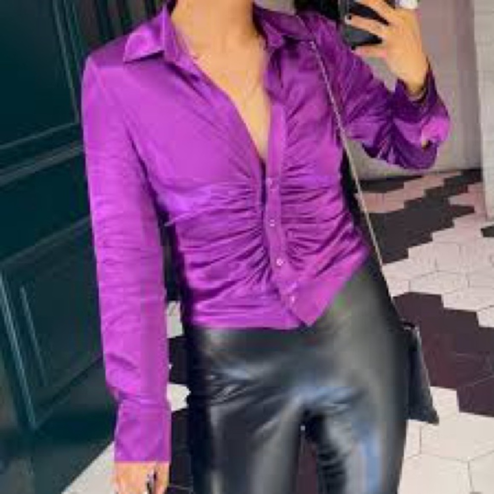 Zara Satin Shirt